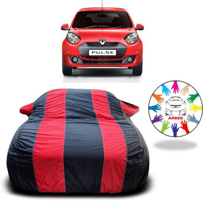 APNEK Car Cover For Renault Pulse (With Mirror Pockets)(Red, Blue)