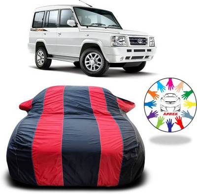 APNEK Car Cover For Tata Sumo Gold (With Mirror Pockets)(Red, Blue)