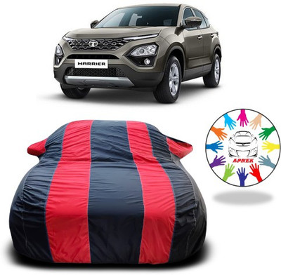 APNEK Car Cover For Tata Harrier (With Mirror Pockets)(Red, Blue)