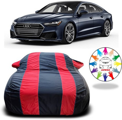 NUMBOR ONE Car Cover For Audi A7 (With Mirror Pockets)(Red, Blue)