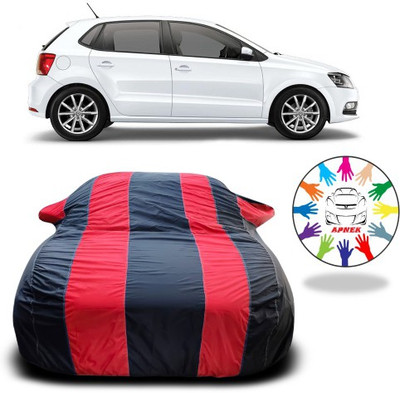 NUMBOR ONE Car Cover For Volkswagen Polo GT (With Mirror Pockets)(Red, Blue)