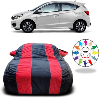 APNEK Car Cover For Honda BRV (With Mirror Pockets)(Red, Blue)