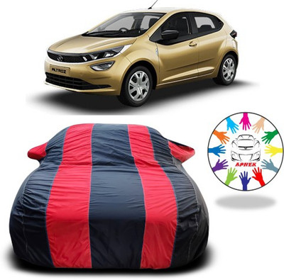 NUMBOR ONE Car Cover For Tata Altroz EV (With Mirror Pockets)(Red, Blue)