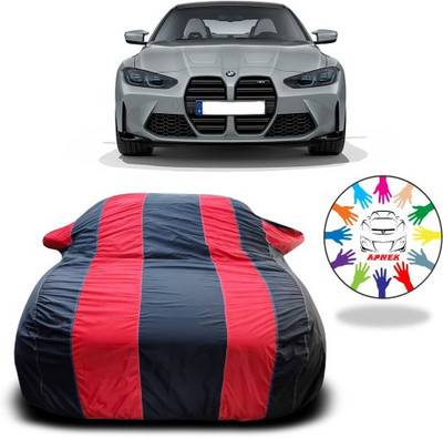 APNEK Car Cover For BMW M4 (With Mirror Pockets)(Red, Blue)