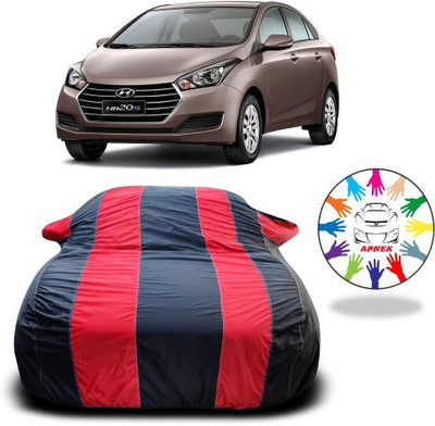 APNEK Car Cover For Hyundai Xcent (With Mirror Pockets)(Red, Blue)