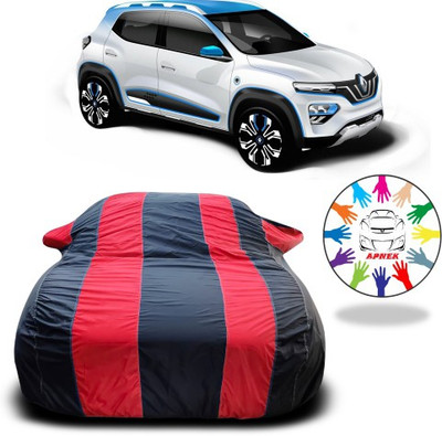 APNEK Car Cover For Renault Kwid (With Mirror Pockets)(Red, Blue)