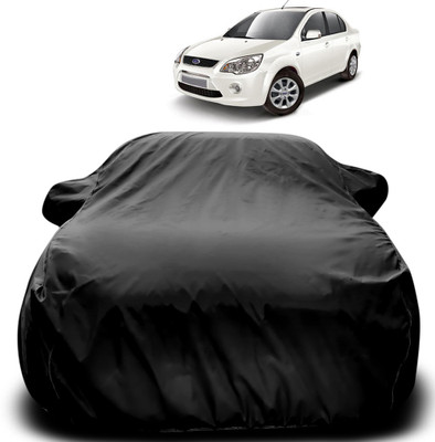 Purpleheart Car Cover For Ford Fiesta Classic (With Mirror Pockets)(Black)