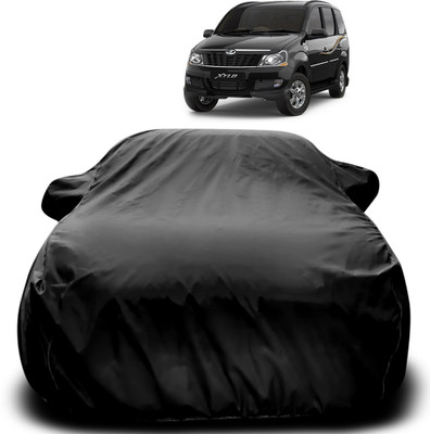 Purpleheart Car Cover For Mahindra Xylo (With Mirror Pockets)(Black)
