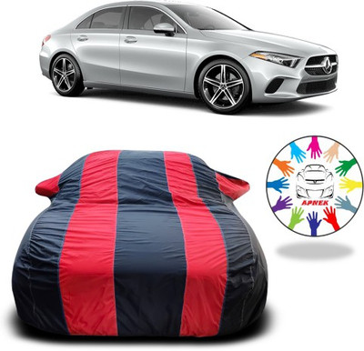 APNEK Car Cover For Mercedes Benz A-Class Sedan (With Mirror Pockets)(Red, Blue)