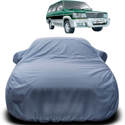 Purpleheart Car Cover For Toyota Qualis (With Mirror Pockets)(Grey)
