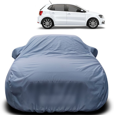 Purpleheart Car Cover For Volkswagen Polo Equisite (With Mirror Pockets)(Grey)