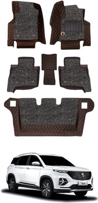 elegant Leatherite 7D Mat For  MG Hector Plus(Multicolor)