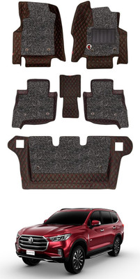 elegant Leatherite 7D Mat For  MG Gloster(Multicolor)
