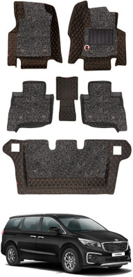 elegant Leatherite 7D Mat For  Kia Carnival(Multicolor)