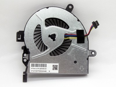 TechSonic Laptop CPU Cooling Fan for HP Probook 450 g3 450g3 Series (4 pin) P/N-837535-001 Cooler(Silver)