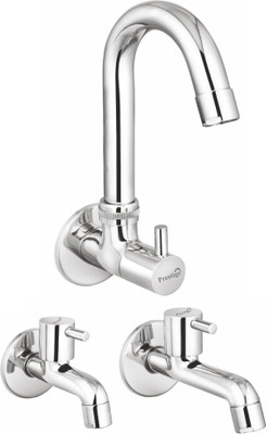 Prestige SmartBuy Dove Sink Cock With Bib Cock Long Body Faucet Set Faucet Set