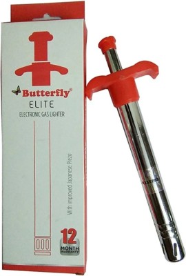 Butterfly Steel Electronic Gas Lighter(Steel, Pack of 1)