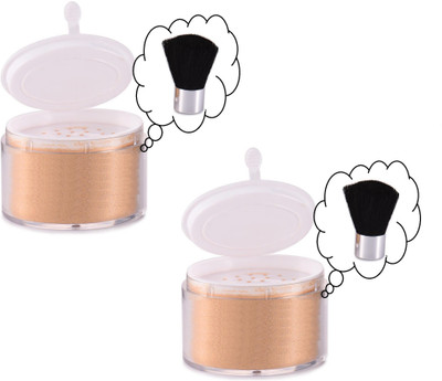 MYEONG Best Gold Shimmer Finish Highlighter Combo Pack Of 2 Highlighter(Gold)