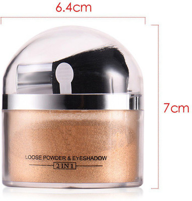 tanvi27 ILLUMINATOR SHIMMERY SHINY GLOW FACE MAKEUP POWDERY HIGHLIGHTER FOR ALL TYPE SKIN TONE Highlighter(GOLD)