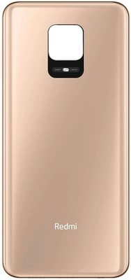 Unique4Ever Redmi Note 9 Pro (Glass) Back Panel(Champagne Gold)