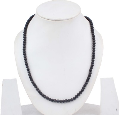 Mtr handicrafts Natural Karungali Kattai (Ebony Black wood) Hand Chain, ( Beads size 6 mm). Wood Chain