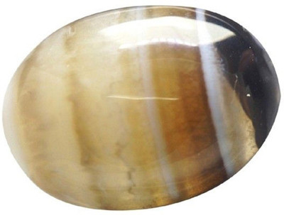 Takshila Gems Natural Sulemani Hakik Stone 8.25 Ratti / 7.42 Carat Lab Certified Sulemani Aqeeq Stone Agate Stone