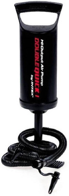 mega shine Intex air hand pump black for inflatable things Float Pump(Black)