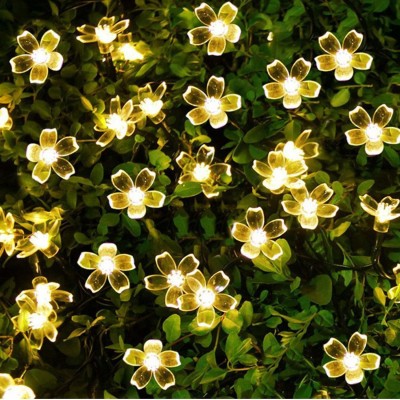S4 14 LEDs 150 m White Steady Flower Rice Lights(Pack of 1)