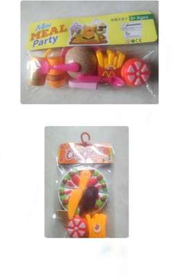 Gauri Play burger and cake set (combo of 2)