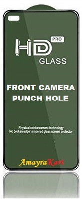 AmayraKart Edge To Edge Tempered Glass for OnePlus Nord, Oppo F17 Pro, Oppo RENO 3 Pro, Realme X50 Pro(Pack of 1)
