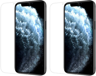 Morlin Tempered Glass Guard for Apple Iphone 12, Apple Iphone 12 Pro(Pack of 2)