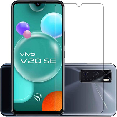 silkykraftz Tempered Glass Guard for Vivo V20 SE, Vivo V20(Pack of 1)