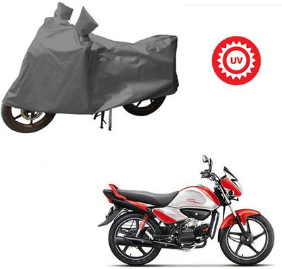 Atulit enterprises Waterproof Two Wheeler Cover for Hero(Splendor I Smart, Grey)