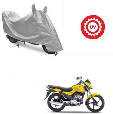 Atulit enterprises Two Wheeler Cover for Mahindra(Stallio, Silver)