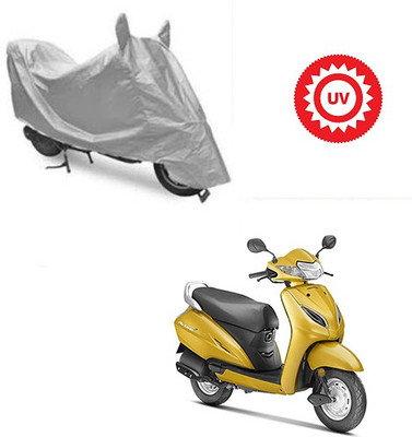 Atulit enterprises Two Wheeler Cover for Honda(Activa 5G, Silver)