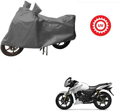 RPSENTTERPR Waterproof Two Wheeler Cover for TVS(Apache RTR 180, Grey)