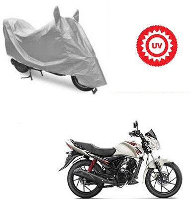 Atulit enterprises Two Wheeler Cover for Suzuki(Sling Shot Plus, Silver)
