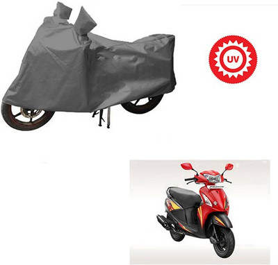 RPSENTTERPR Waterproof Two Wheeler Cover for Hero(Pleasure, Grey)