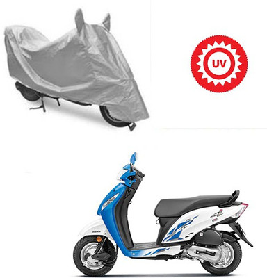 Atulit enterprises Two Wheeler Cover for Honda(Activa i, Silver)