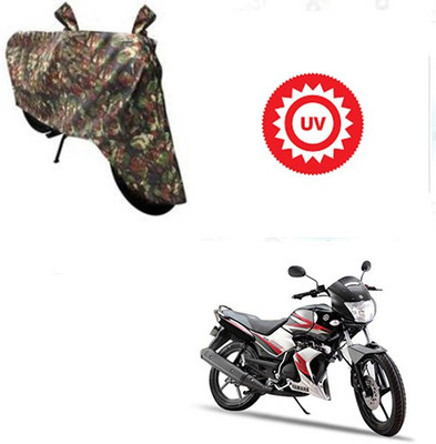 Feel heaven Waterproof Two Wheeler Cover for Yamaha(SS 125, Multicolor)