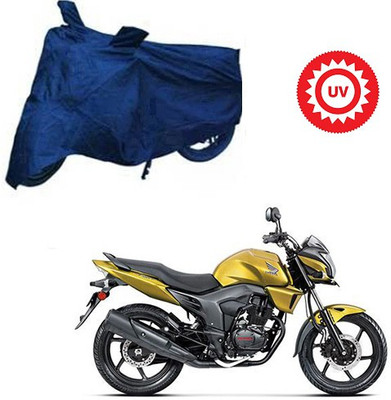 RPSENTTERPR Waterproof Two Wheeler Cover for Honda(CB Trigger, Blue)