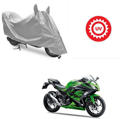 Atulit enterprises Waterproof Two Wheeler Cover for Honda(CBR 1000RR, Silver)