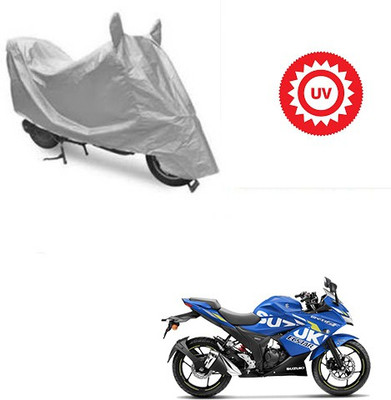 Atulit enterprises Waterproof Two Wheeler Cover for Mahindra(Centuro, Silver)