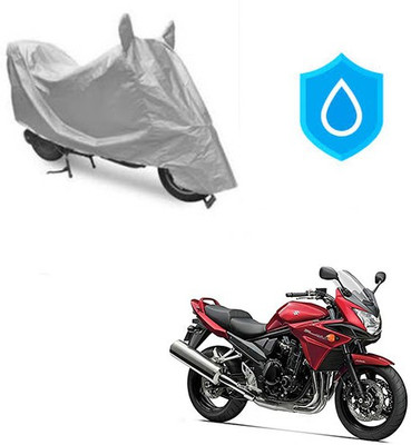 THE REAL ARV Waterproof Two Wheeler Cover for Suzuki(Bandit, Silver)