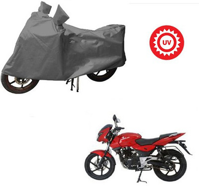 dashark Waterproof Two Wheeler Cover for Bajaj(Pulsar 200 NS DTS-i, Grey)