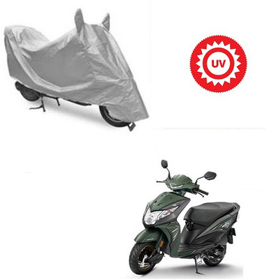 RPSENTTERPR Waterproof Two Wheeler Cover for Honda(Deo, Silver)