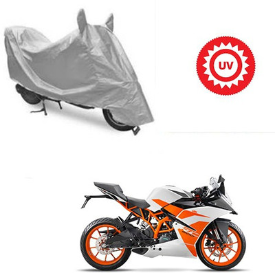 dashark Waterproof Two Wheeler Cover for KTM(Duke 200, Silver)