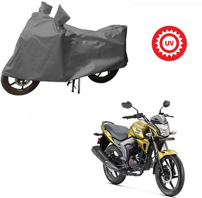 dashark Waterproof Two Wheeler Cover for Honda(Trigger, Grey)