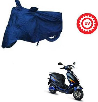 RPSENTTERPR Waterproof Two Wheeler Cover for Hero(Electric Cruz, Blue)