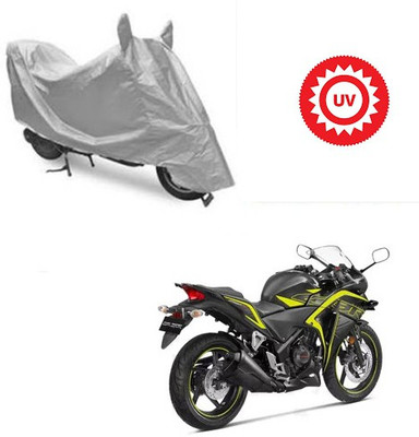 Atulit enterprises Two Wheeler Cover for Honda(CBR 250R, Silver)